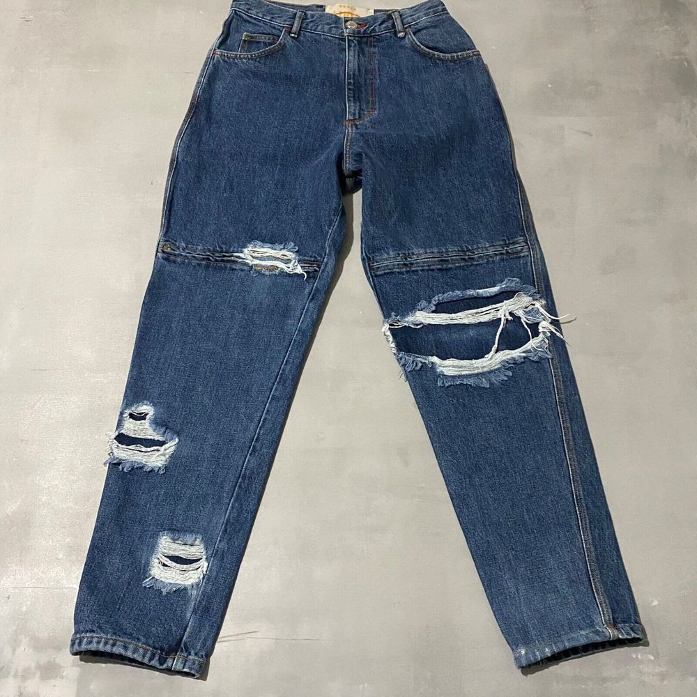 Vintage Luda‎ Khanlari Jeans Womens Size 30 actual 28 x 29 Tapered y2k